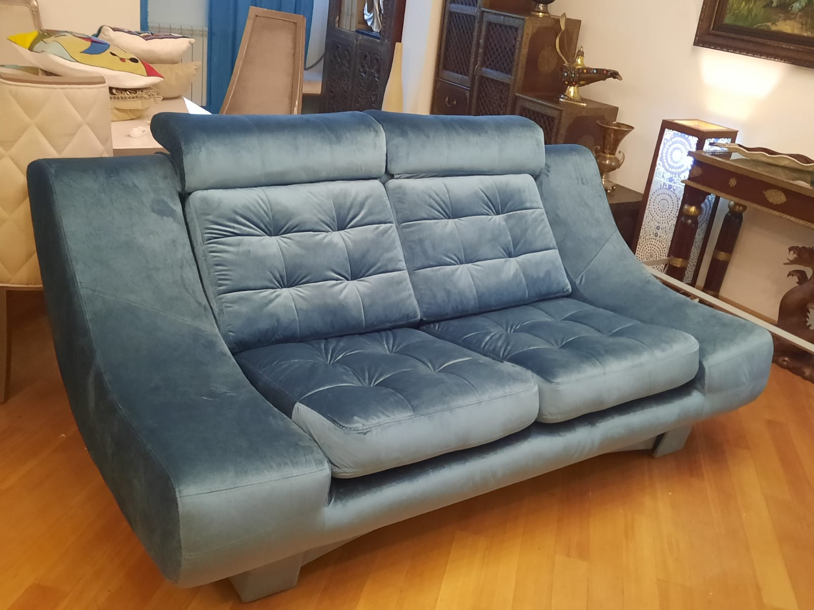 Обивка дивана на дому. Тучково